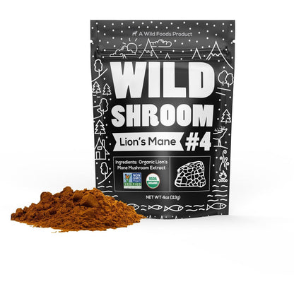 Shroom #4 Lion's Mane Mushroom Extract - Wild Foods Co