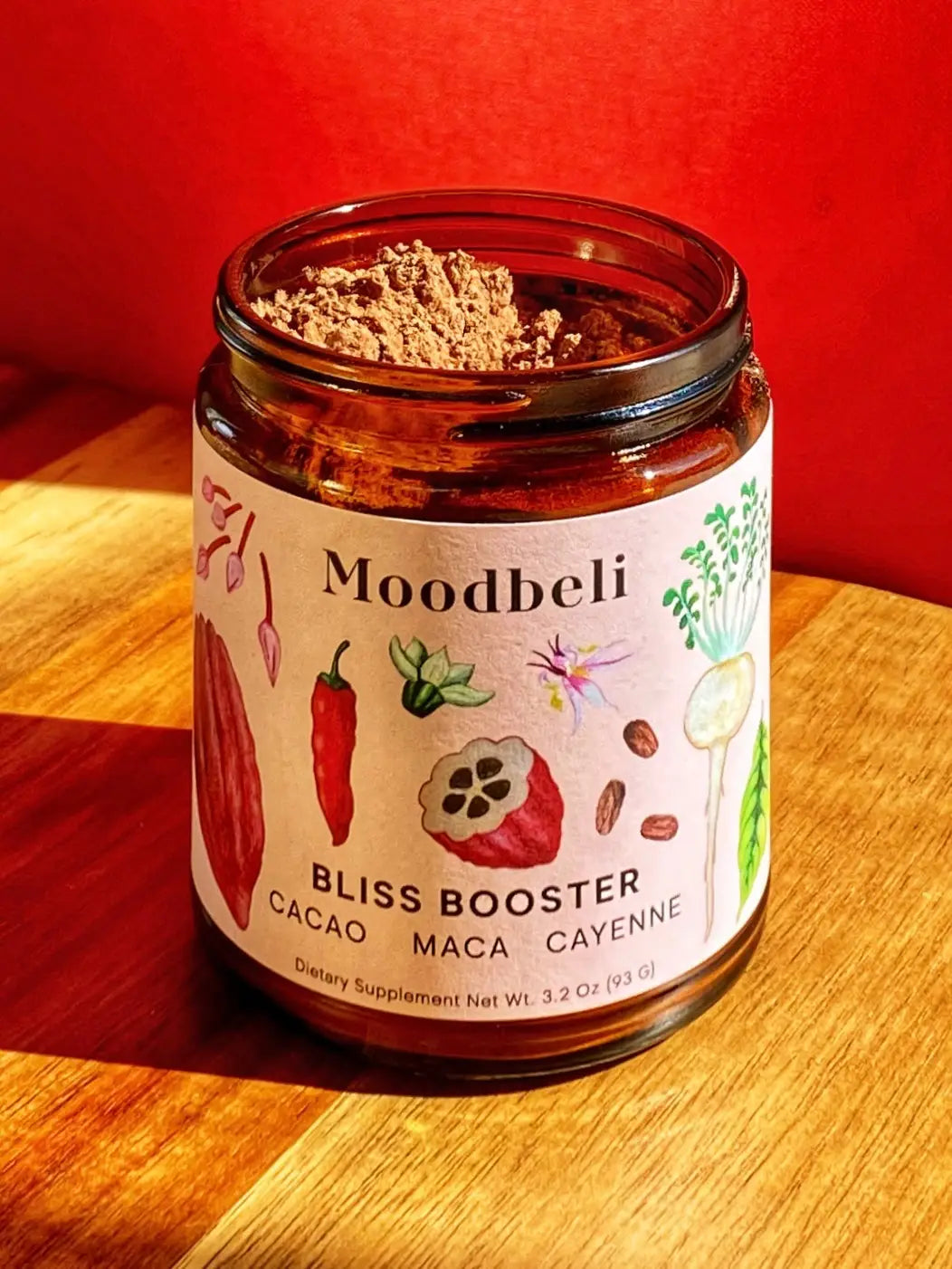 Bliss Booster - Cacao, Maca, Cayanne Extract - Moodbeli