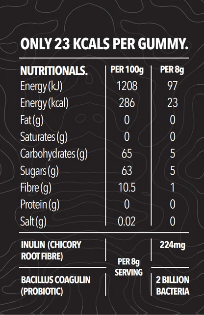 YIELD Gut Health Gummies With Fibre & Probiotics